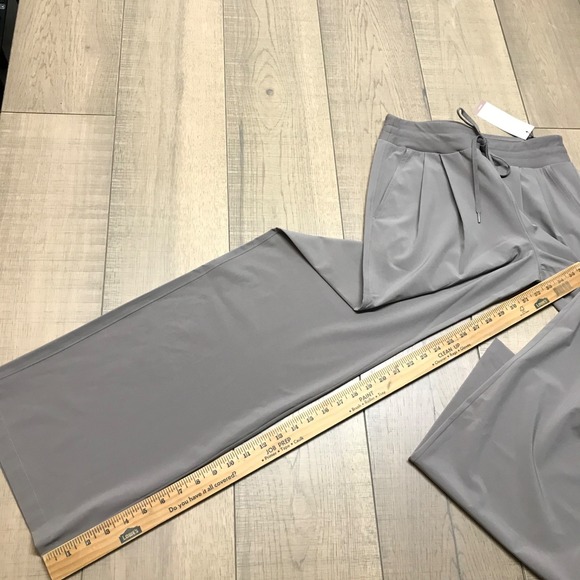 CALIA Wide Leg Pants Womens Size S Gray Truelight Journey Collection Drawstring - Picture 11 of 13